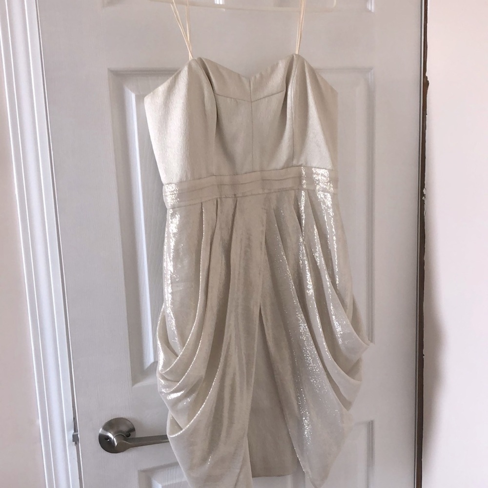 Gold dress